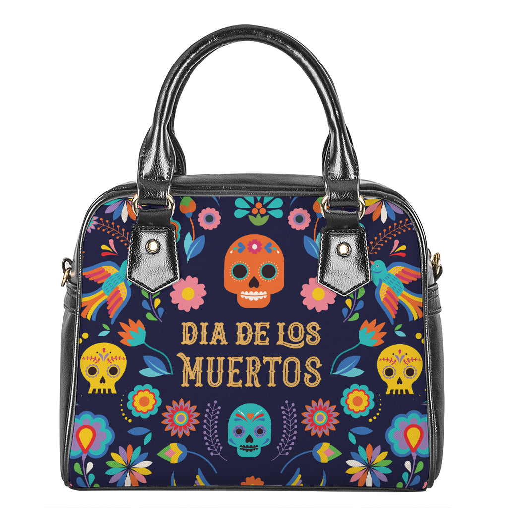 Cinco de Mayo Day Of The Dead Print Shoulder Handbag