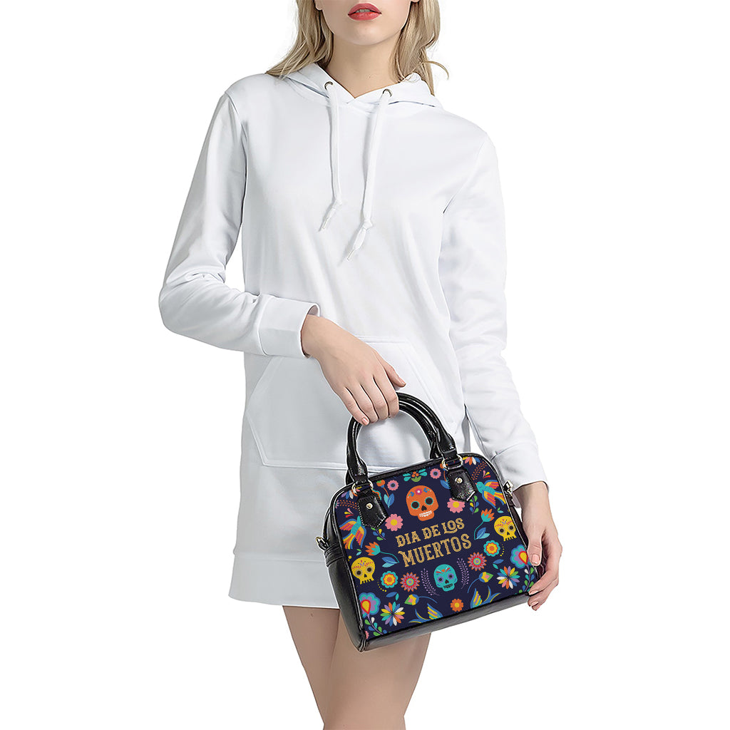 Cinco de Mayo Day Of The Dead Print Shoulder Handbag