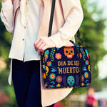 Cinco de Mayo Day Of The Dead Print Shoulder Strap Bible Bag