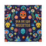 Cinco de Mayo Day Of The Dead Print Silk Bandana