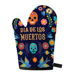 Cinco de Mayo Day Of The Dead Print Single Oven Mitt