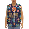 Cinco de Mayo Day Of The Dead Print Sleeveless Baseball Jersey