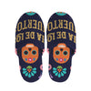 Cinco de Mayo Day Of The Dead Print Slippers