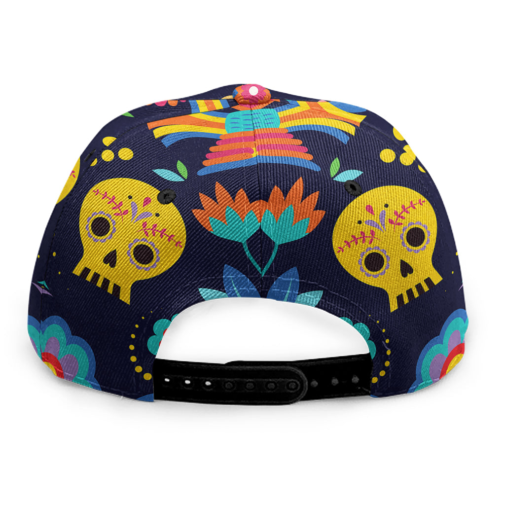 Cinco de Mayo Day Of The Dead Print Snapback Cap