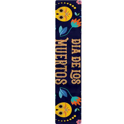 Cinco de Mayo Day Of The Dead Print Table Runner