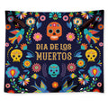 Cinco de Mayo Day Of The Dead Print Tapestry