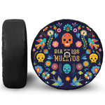 Cinco de Mayo Day Of The Dead Print Tire Cover With Camera Hole
