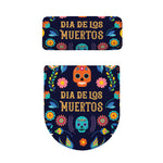 Cinco de Mayo Day Of The Dead Print Toilet Lid And Tank Cover Set