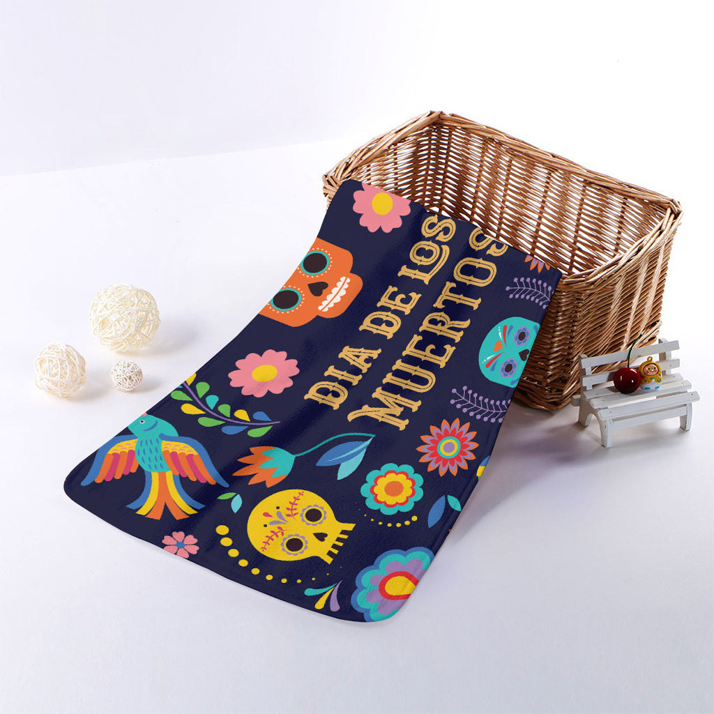 Cinco de Mayo Day Of The Dead Print Towel