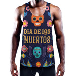 Cinco de Mayo Day Of The Dead Print Training Tank Top