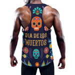 Cinco de Mayo Day Of The Dead Print Training Tank Top