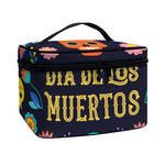 Cinco de Mayo Day Of The Dead Print Travel Makeup Bag