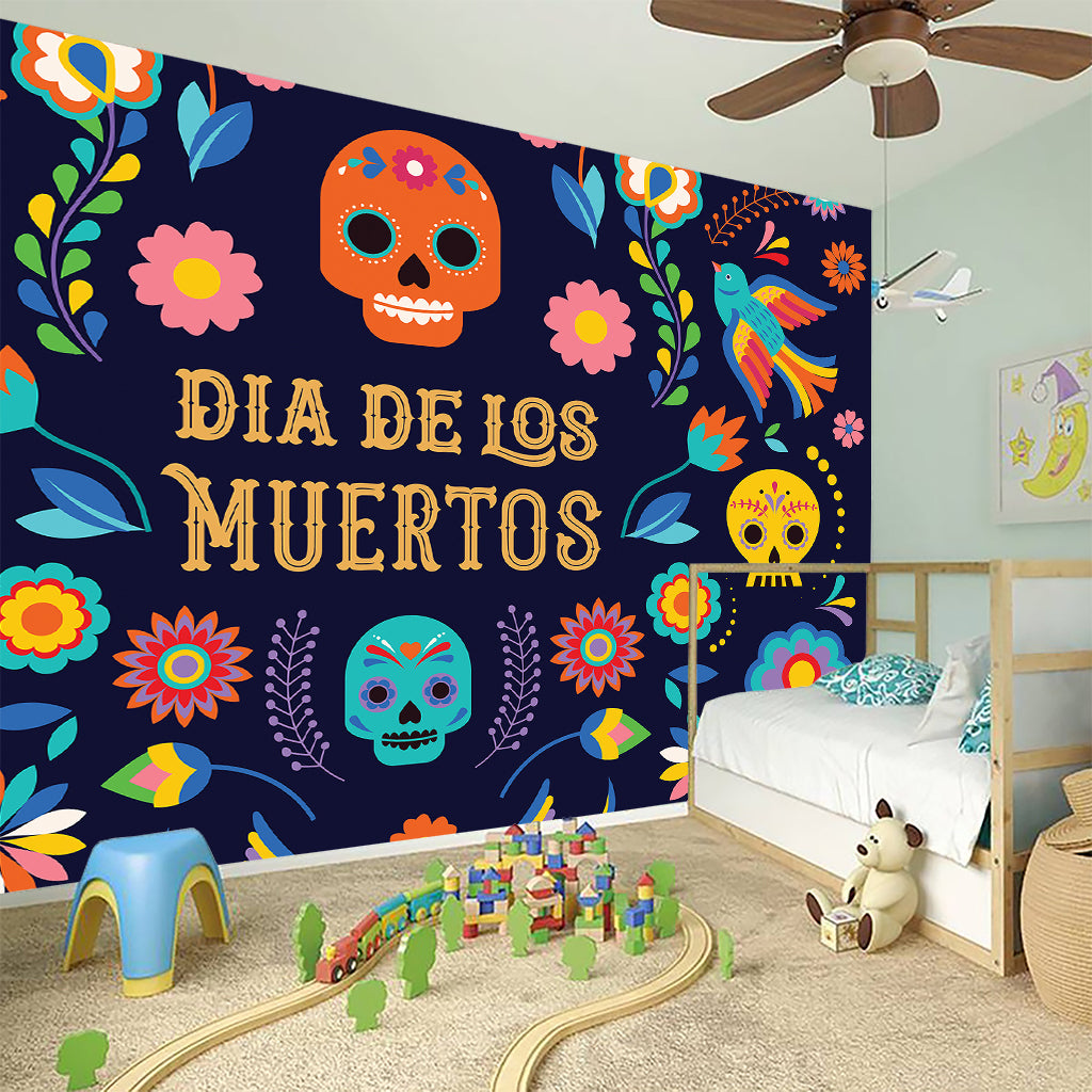 Cinco de Mayo Day Of The Dead Print Wall Sticker