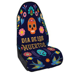 Cinco de Mayo Day Of The Dead Print Waterproof Car Seat Cover