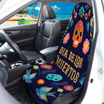 Cinco de Mayo Day Of The Dead Print Waterproof Car Seat Cover