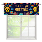 Cinco de Mayo Day Of The Dead Print Window Valance