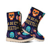 Cinco de Mayo Day Of The Dead Print Winter Boots