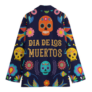 Cinco de Mayo Day Of The Dead Print Women's Blazer