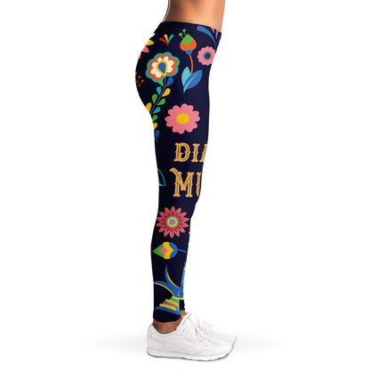 Cinco de Mayo Day Of The Dead Print Women's Leggings
