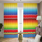 Cinco De Mayo Mexican Pattern Print Blackout Pencil Pleat Curtains