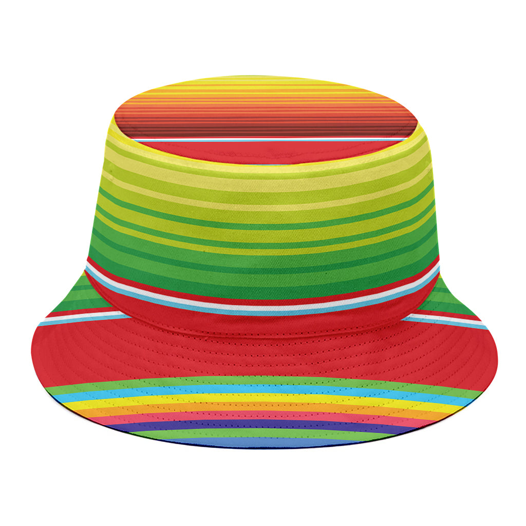 Cinco De Mayo Mexican Pattern Print Bucket Hat