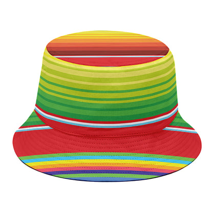 Cinco De Mayo Mexican Pattern Print Bucket Hat