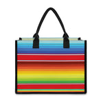 Cinco De Mayo Mexican Pattern Print Canvas Tote Bag