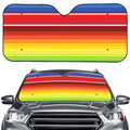 Cinco De Mayo Mexican Pattern Print Car Windshield Sun Shade