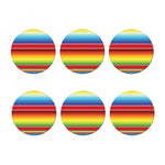 Cinco De Mayo Mexican Pattern Print Coaster Set