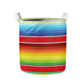 Cinco De Mayo Mexican Pattern Print Collapsible Laundry Basket