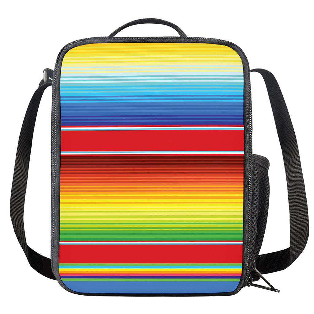 Cinco De Mayo Mexican Pattern Print Crossbody Lunch Bag