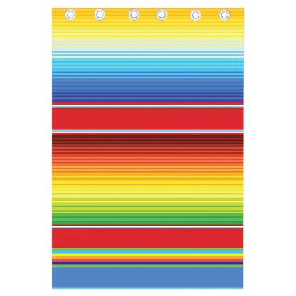Cinco De Mayo Mexican Pattern Print Curtain