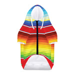 Cinco De Mayo Mexican Pattern Print Dog Zip Up Hoodie