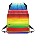 Cinco De Mayo Mexican Pattern Print Drawstring Backpack