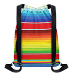 Cinco De Mayo Mexican Pattern Print Drawstring Backpack