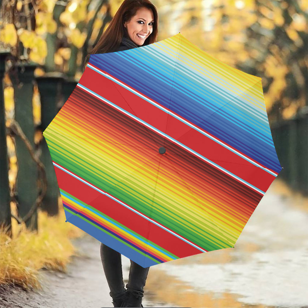 Cinco De Mayo Mexican Pattern Print Foldable Umbrella