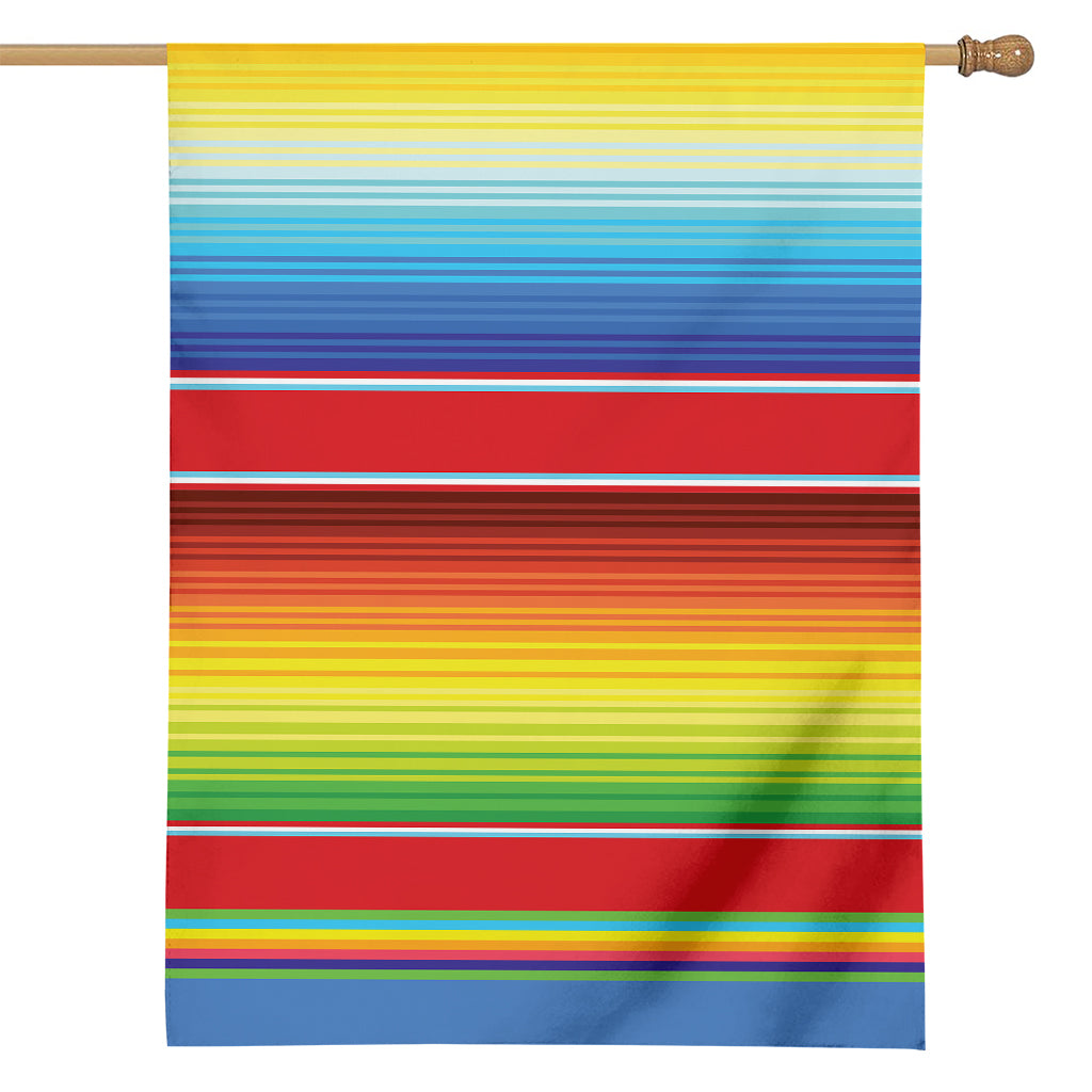 Cinco De Mayo Mexican Pattern Print House Flag