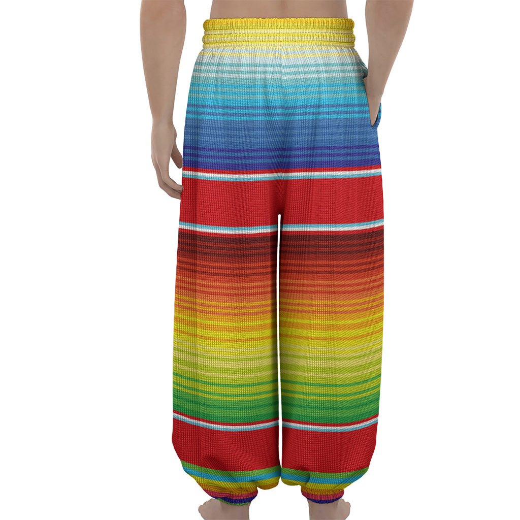 Cinco De Mayo Mexican Pattern Print Lantern Pants