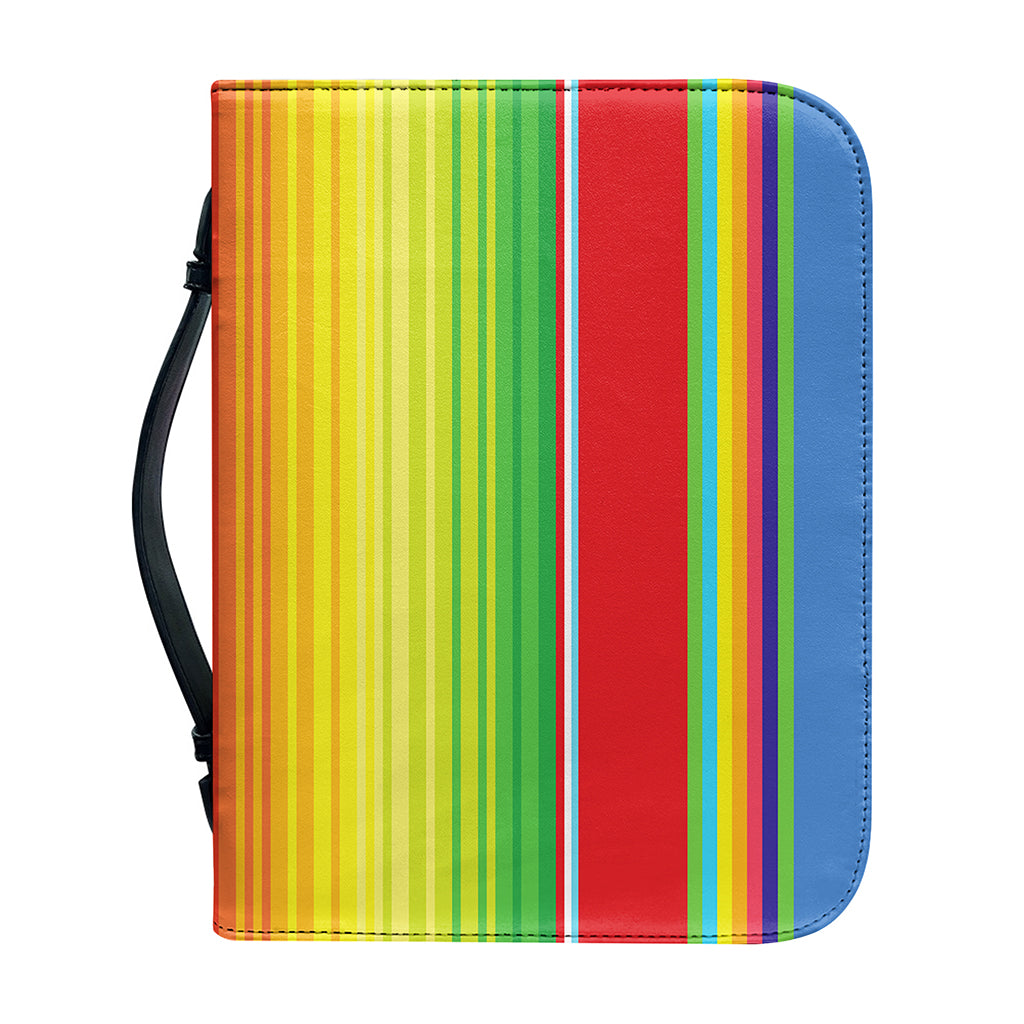 Cinco De Mayo Mexican Pattern Print Leather Bible Cover