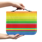 Cinco De Mayo Mexican Pattern Print Leather Bible Cover