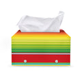 Cinco De Mayo Mexican Pattern Print Leather Tissue Box Cover