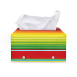 Cinco De Mayo Mexican Pattern Print Leather Tissue Box Cover