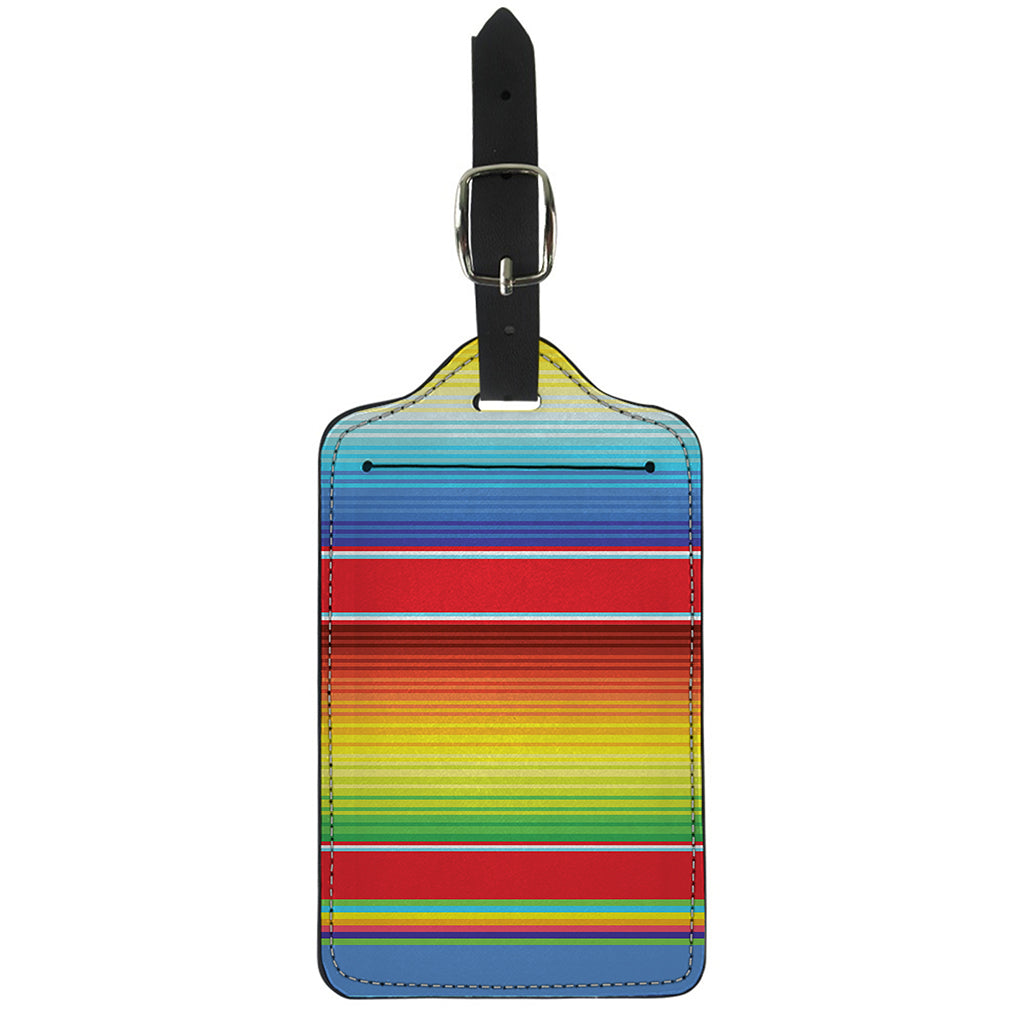Cinco De Mayo Mexican Pattern Print Luggage Tag