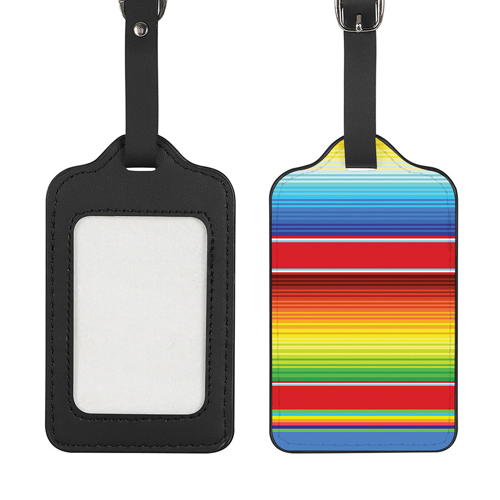 Cinco De Mayo Mexican Pattern Print Luggage Tag