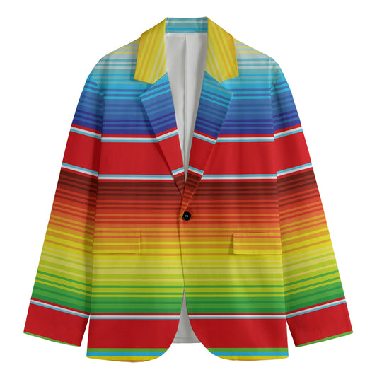 Cinco De Mayo Mexican Pattern Print Men's Blazer