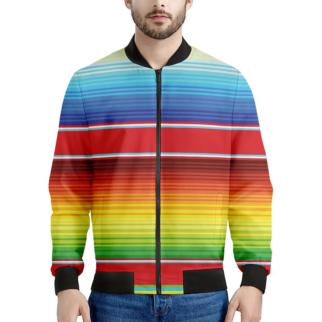 Cinco De Mayo Mexican Pattern Print Men's Bomber Jacket