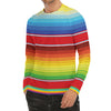 Cinco De Mayo Mexican Pattern Print Men's Long Sleeve Rash Guard