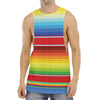 Cinco De Mayo Mexican Pattern Print Men's Muscle Tank Top