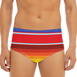 Cinco De Mayo Mexican Pattern Print Men's Triangle Swim Briefs