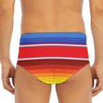 Cinco De Mayo Mexican Pattern Print Men's Triangle Swim Briefs